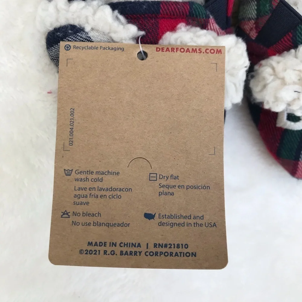 dearfoams nwt dear
